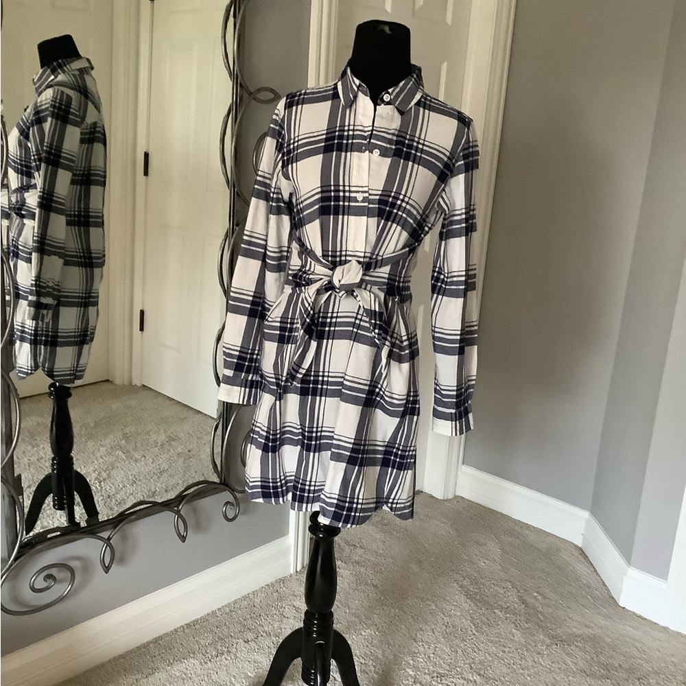 Lightweight Flannel Dress by J.Crew Mercantile
